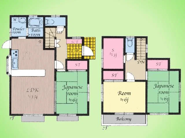 Rumah 2 Lantai – Kamimizo, Sagamihara (Kanagawa)