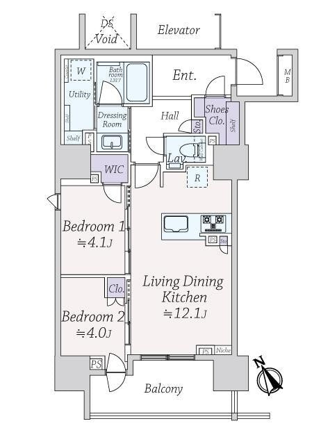 2LDK APARTMENT SHINAGAWA-KU