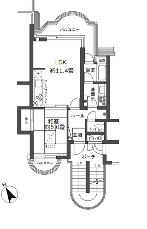 1Bed Apartment in , Shizuoka Hamamatsu City, Hamana Ward, Mikkabi Town, Tsuzuki Ouma, Shizuoka