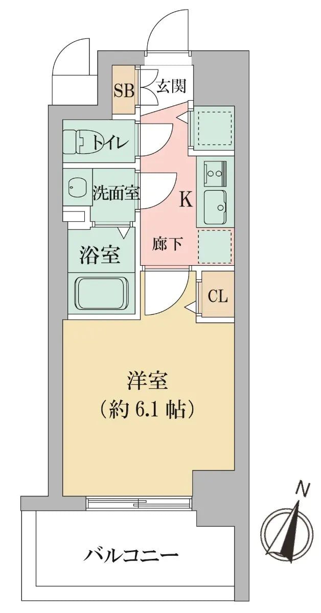 Studio Apartment in Yodogawa-ku Osaka - PDJ Indonesia