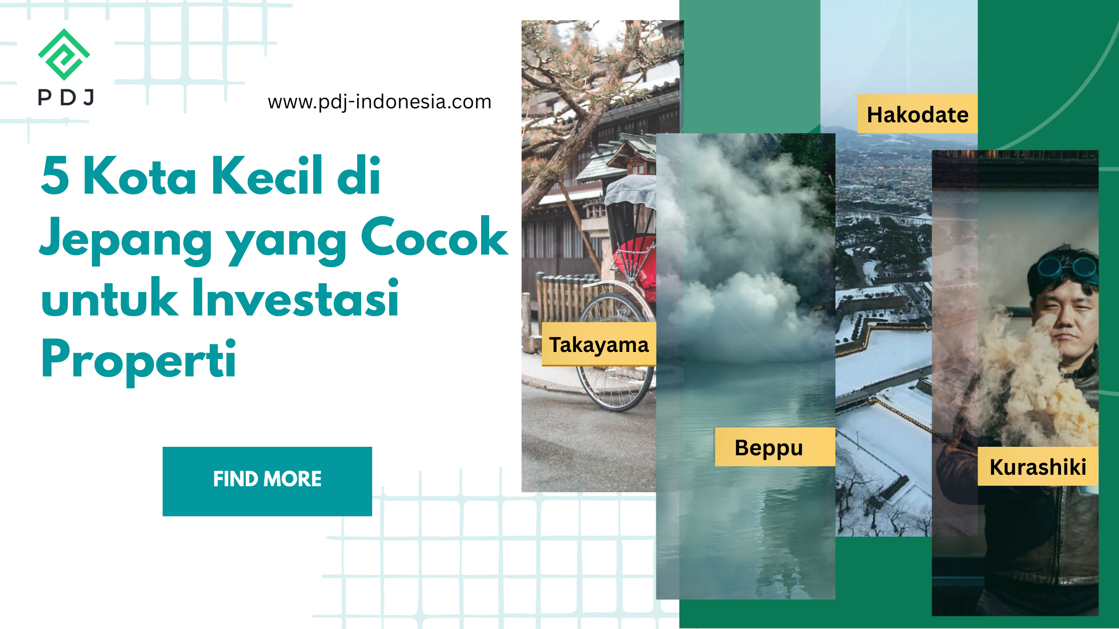 5 Kota Kecil di Jepang yang Cocok untuk Investasi Properti