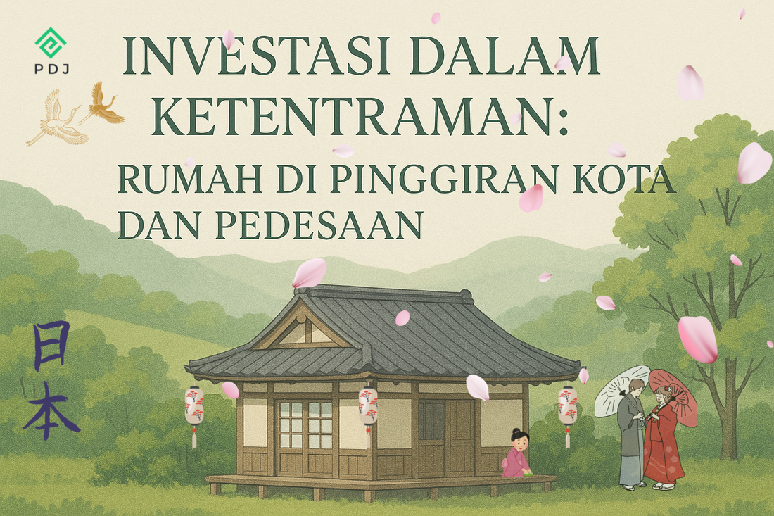 Investasi dalam Ketentraman: Rumah di Pinggiran Kota dan Pedesaan Jepang