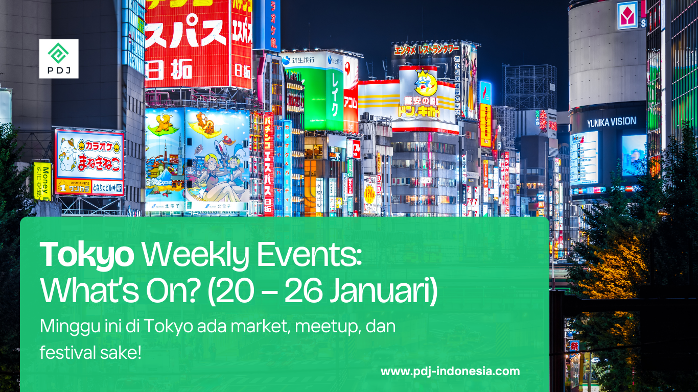 Tokyo Weekly Events: What’s On? (20 – 26 Januari)