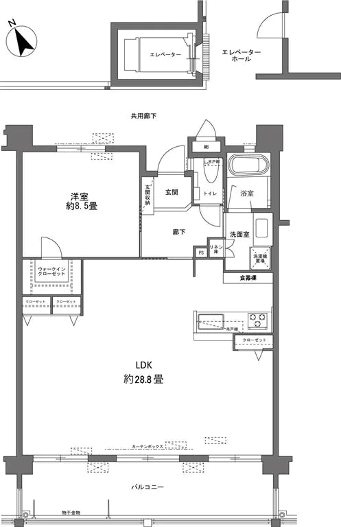 1Bed Apartment in Naha-shi, Okinawa