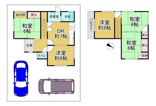 Used Detached House di Hineno, Izumisano City, Osaka Prefecture