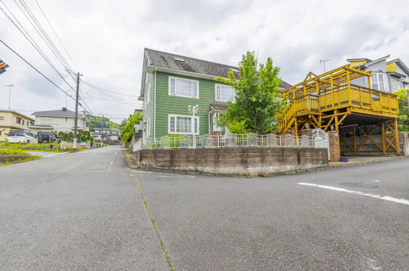 Corner-Lot Family Home with Fireplace, Sauna & Full Attic Storage in Hachioji, Tokyo