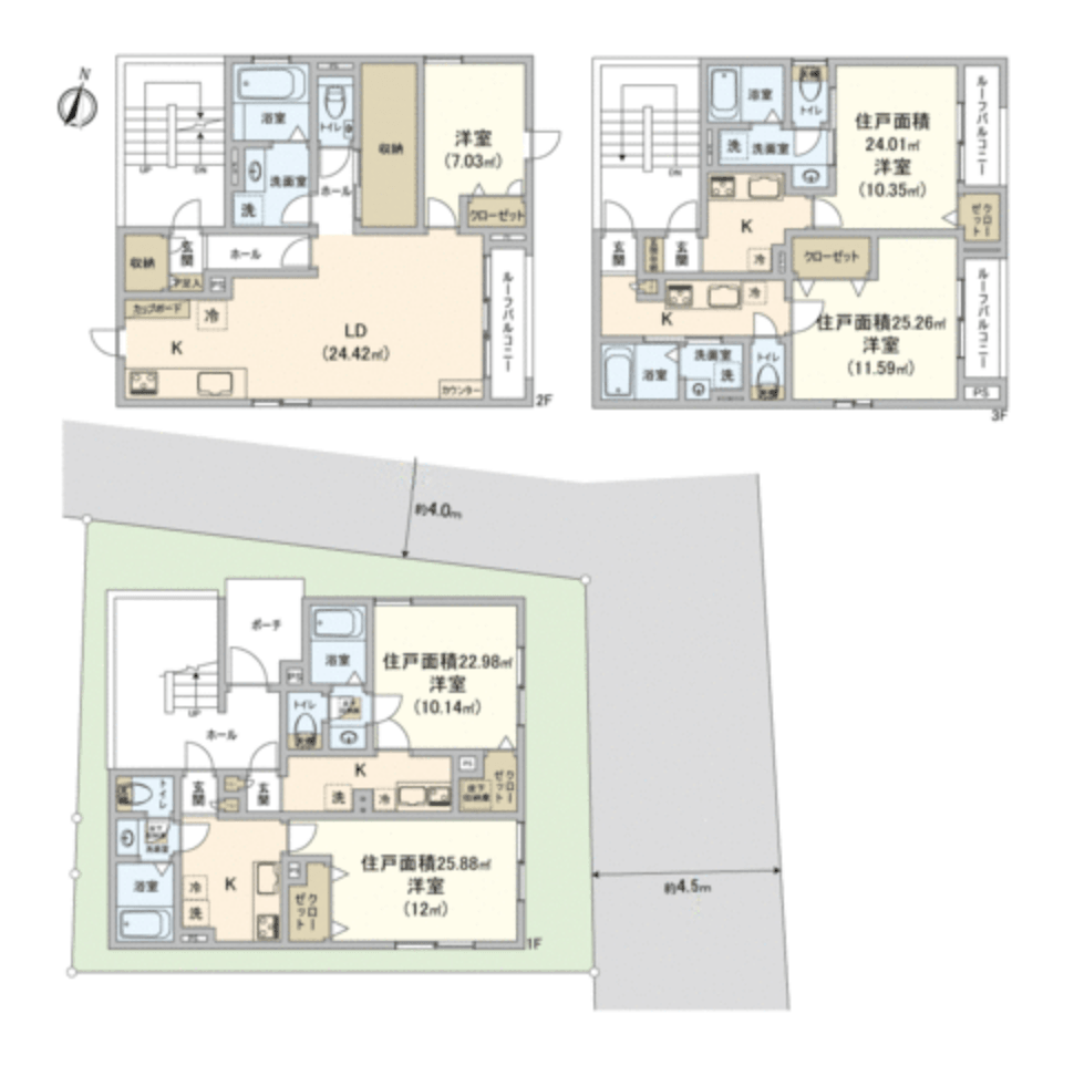 4, Kamiikebukuro, Toshima-ku lease combination house - PDJ Indonesia