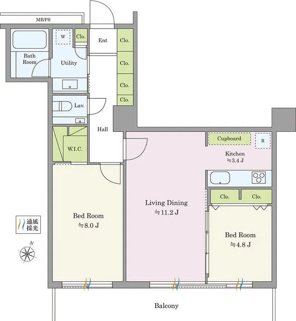 2BEDROOM Lidabashi 2-chome, Chiyoda-ku, Tokyo