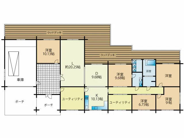 6-Bed Plains, Yamanakako Village, Minamitsuru District, Yamanashi Prefecture