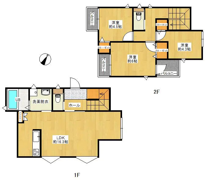 3Beds House in , Fukuoka 3-14 Hatta, Higashi-ku, Fukuoka City, Fukuoka Prefecture, Fukuoka