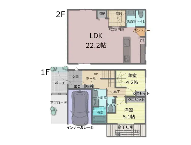 2Beds House in Uruma-shi, Okinawa Ishikawa 2-chome, Uruma-shi, Okinawa