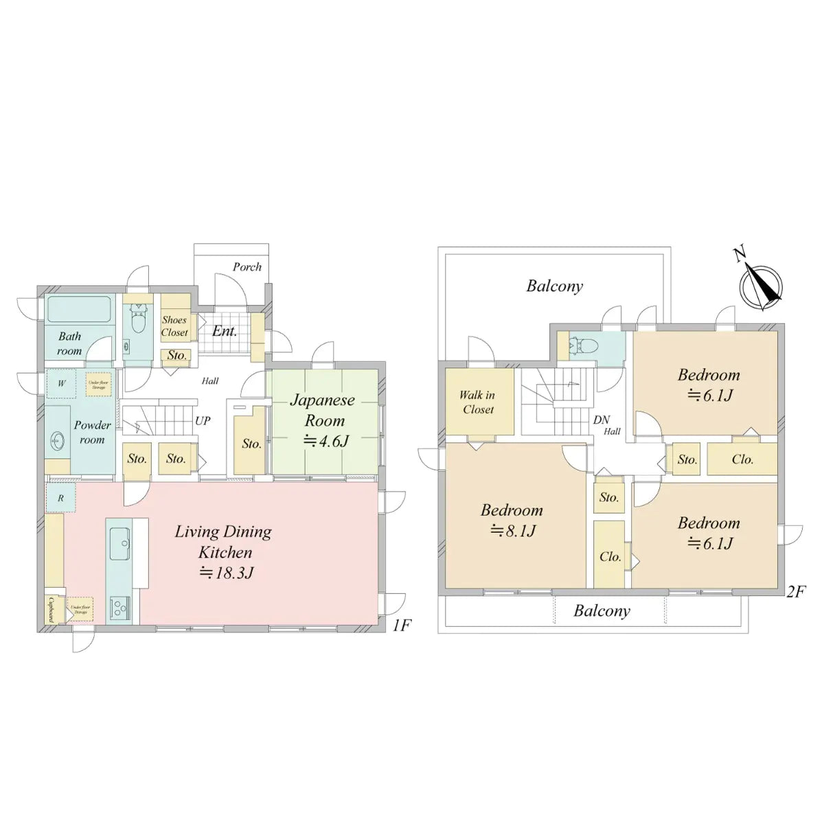 Elegant 2SLDK Home with Beautiful Natural Light – Perfect for Families!