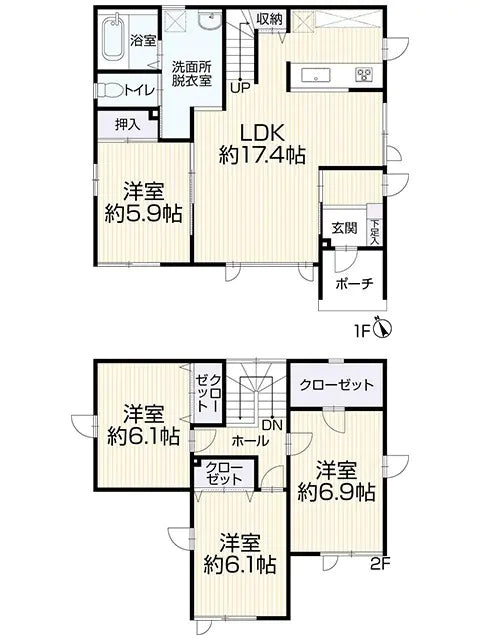4Beds House in Higashi-ku,Sapporo-shi, Hokkaido