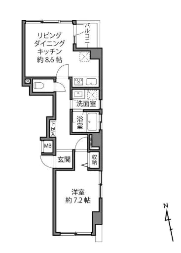 Apartment Asahi Cress Palio Shinjuku