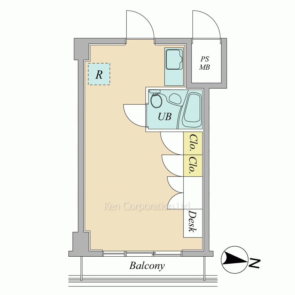 Primera Dogenzaka, Apartment