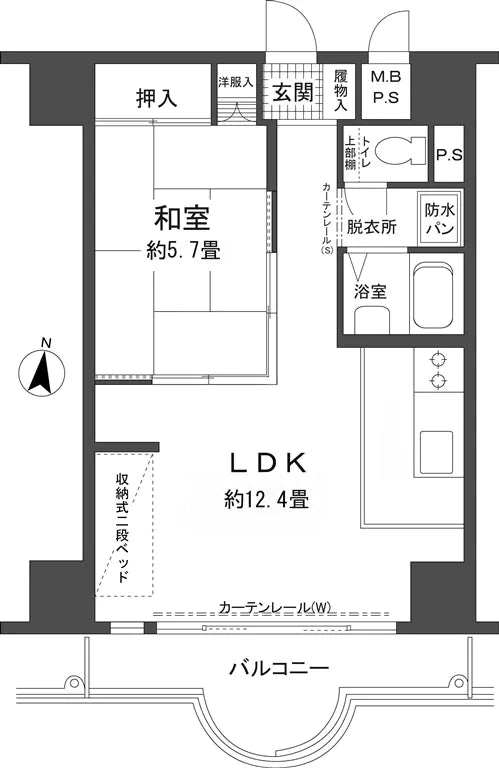 1Bed Apartment in Kamogawa-shi, Chiba