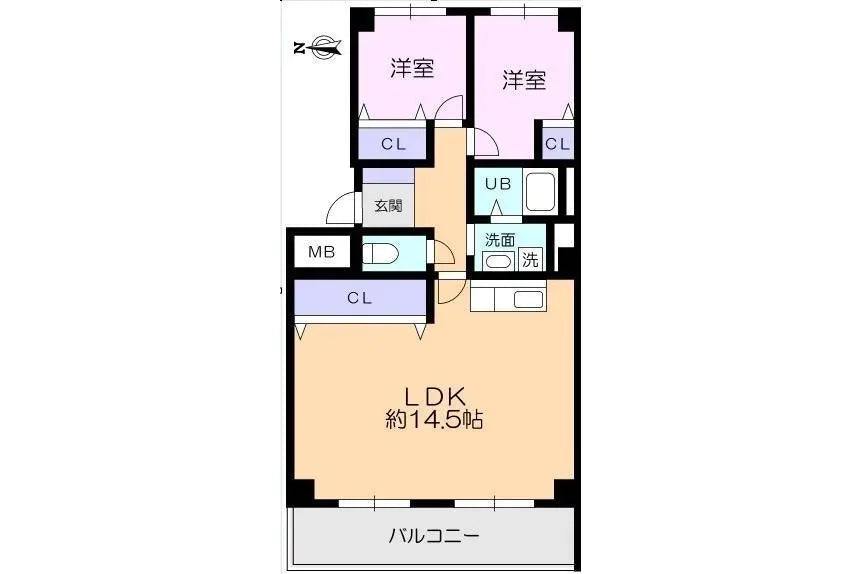 2Beds Apartment in Kadoma-shi, Osaka