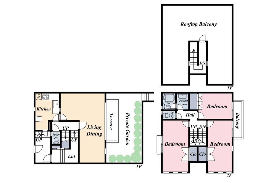 3LDK Apartment Fujisawa-shi