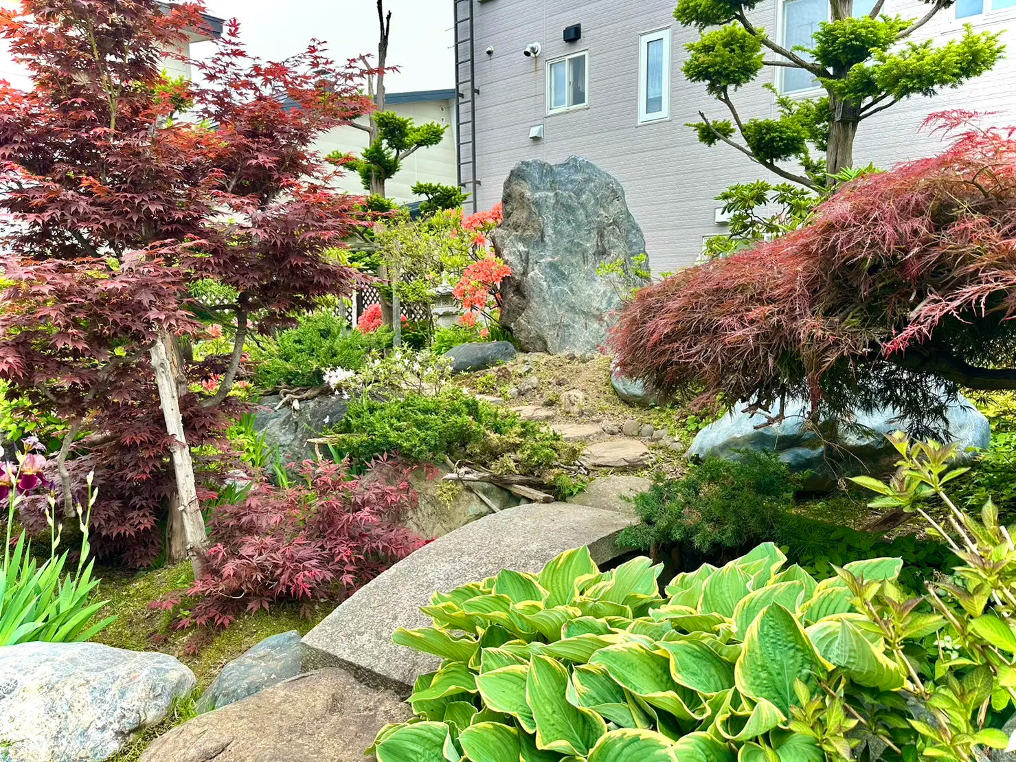 Wooden castle with Japanese garden - PDJ Indonesia