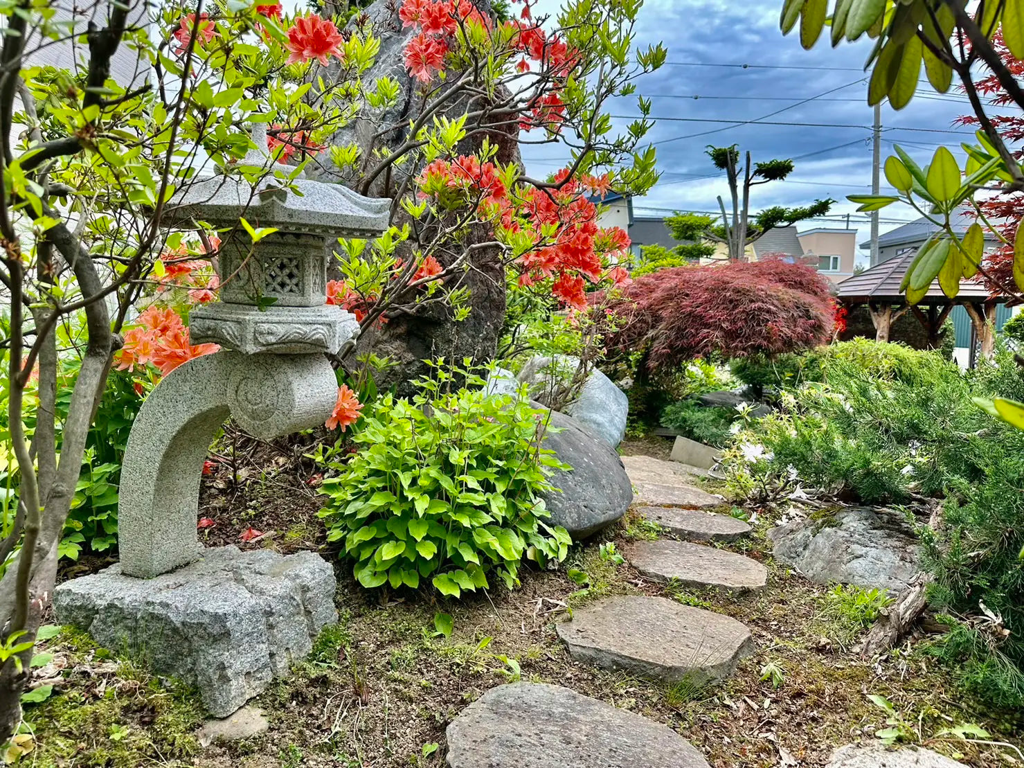 Wooden castle with Japanese garden - PDJ Indonesia