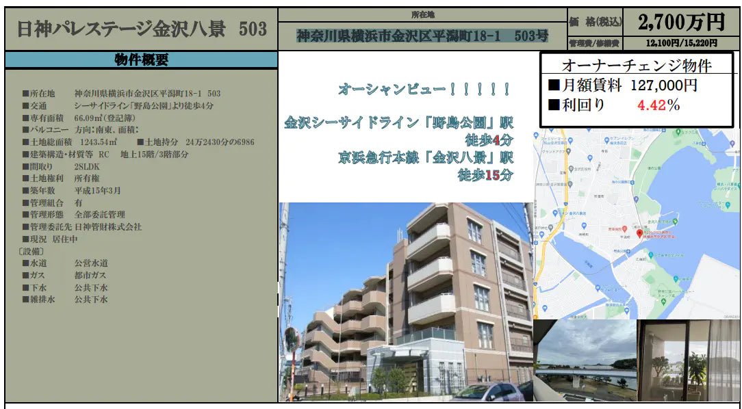 18-1 Hirakatacho, Kanazawa Ward, Yokohama City, Kanagawa Prefecture, Kanagawa - PDJ Indonesia