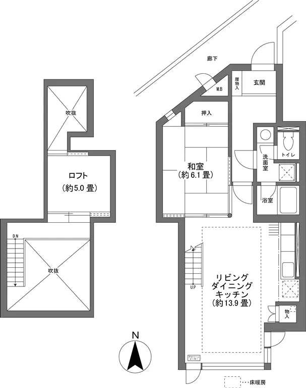 1Bed Apartment in Chino-shi, Nagano - PDJ Indonesia