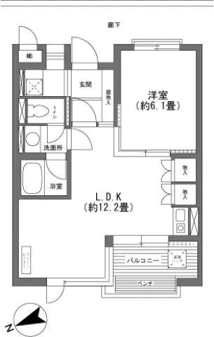 1Bed Apartment in Chino-shi, Nagano - PDJ Indonesia