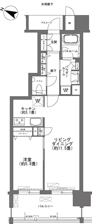 1Bed Apartment in Tomigusuku-shi, Okinawa - PDJ Indonesia