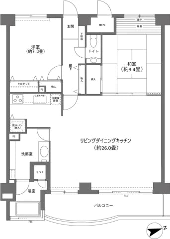 2Beds Apartment in Atami-shi, Shizuoka - PDJ Indonesia
