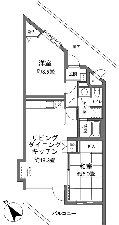 2Beds Apartment in Chino-shi, Nagano - PDJ Indonesia