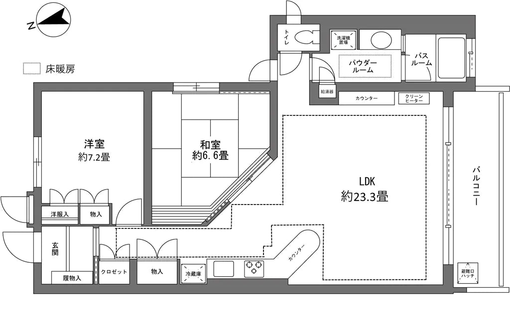 2Beds Apartment in Chino-shi, Nagano - PDJ Indonesia