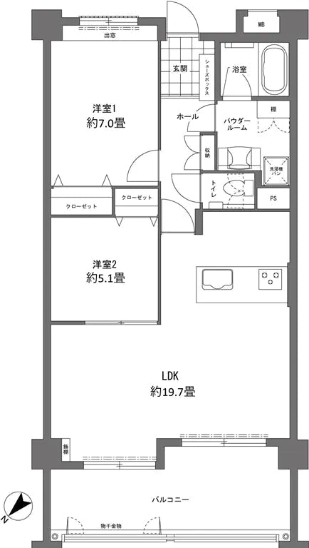 2Beds Apartment in Ishigaki-shi, Okinawa - PDJ Indonesia