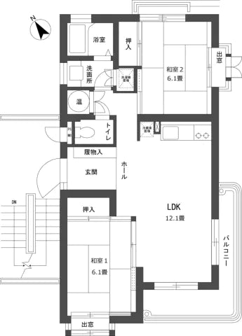 2Beds Apartment in Kita-ku,Hamamatsu-shi, Shizuoka - PDJ Indonesia