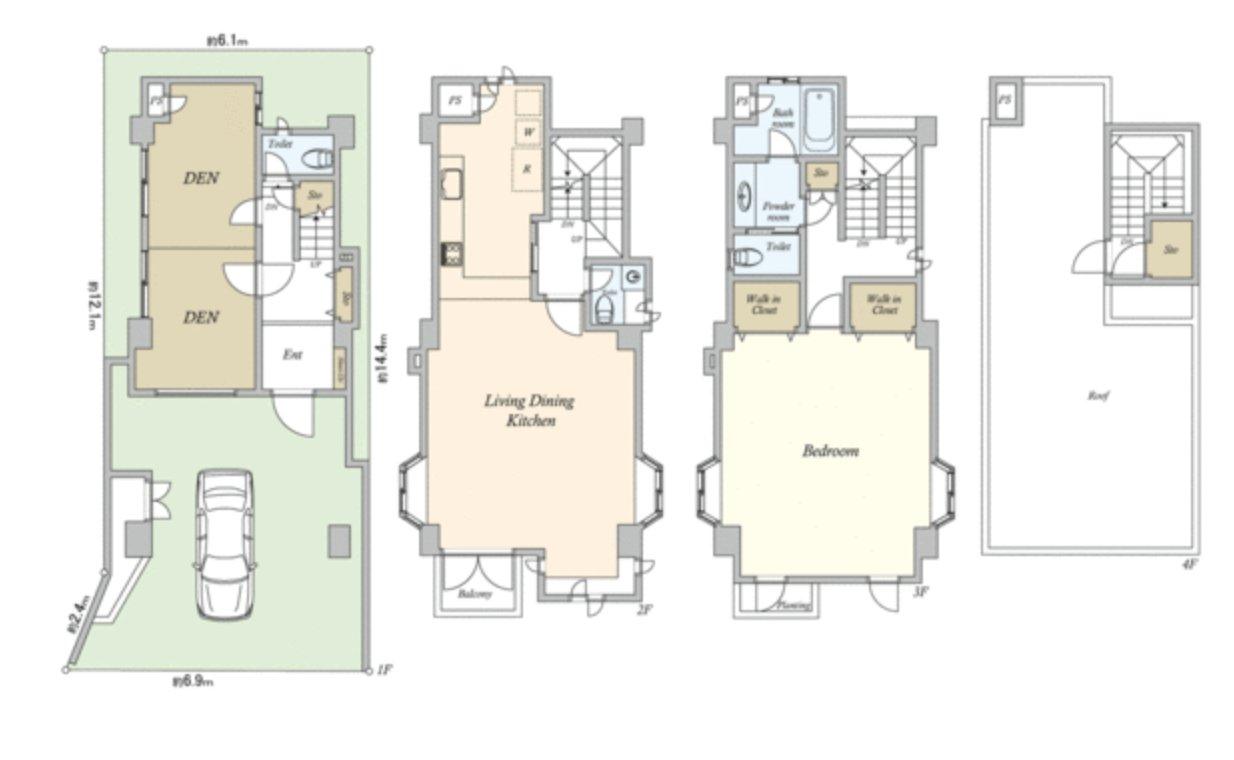 3, Minamiazabu, Minato-ku HOUSE - PDJ Indonesia