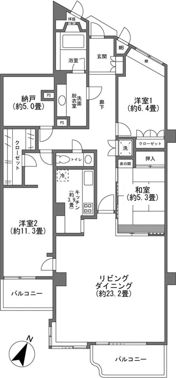3Beds Apartment in Atami-shi, Shizuoka - PDJ Indonesia