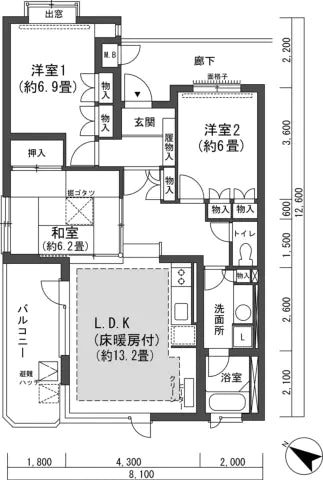3Beds Apartment in Chino-shi, Nagano - PDJ Indonesia