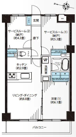 3Beds Apartment in Hiratsuka-shi, Kanagawa - PDJ Indonesia