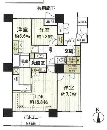 3Beds Apartment in Miyakojima-ku,Osaka-shi, Osaka - PDJ Indonesia