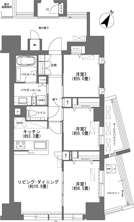 3Beds Apartment in Naha-shi, Okinawa - PDJ Indonesia