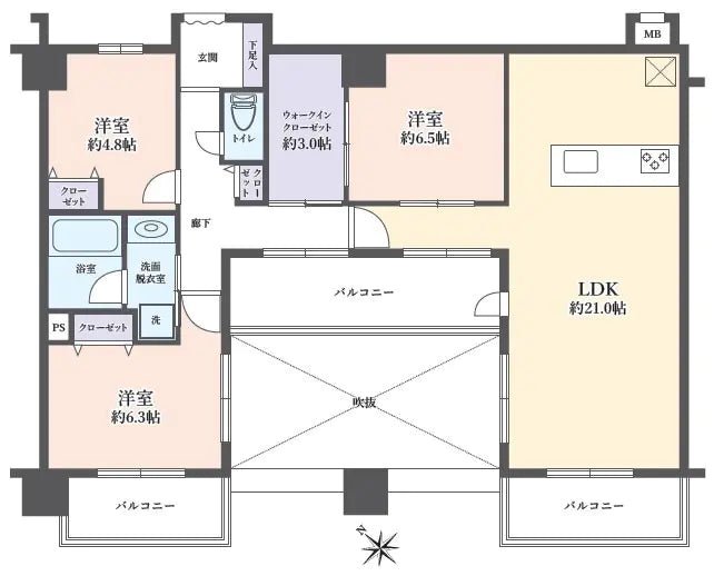 3Beds Apartment in Tsurumi-ku,Yokohama-shi, Kanagawa - PDJ Indonesia
