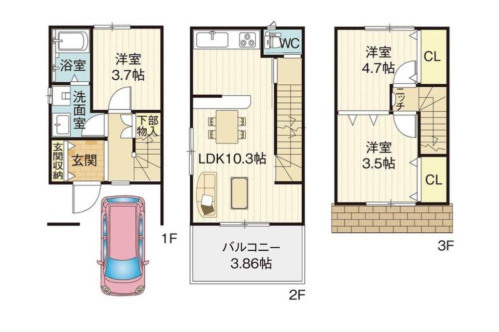 3Beds House in , Osaka - PDJ Indonesia