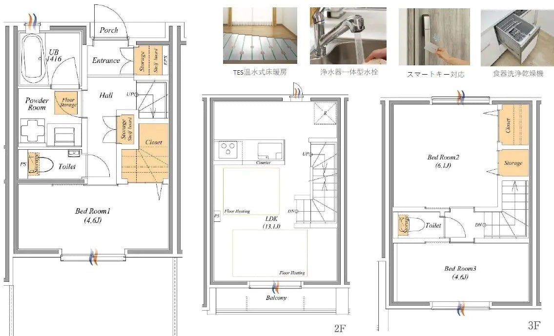 3Beds Town House in Miyamae-ku,Kawasaki-shi, Kanagawa - PDJ Indonesia