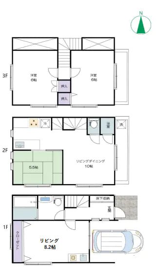 4Beds House in Shinjuku-ku, Tokyo - PDJ Indonesia