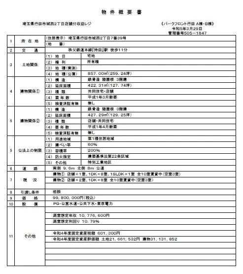 Apartment Building in Gyoda-shi, Saitama - PDJ Indonesia