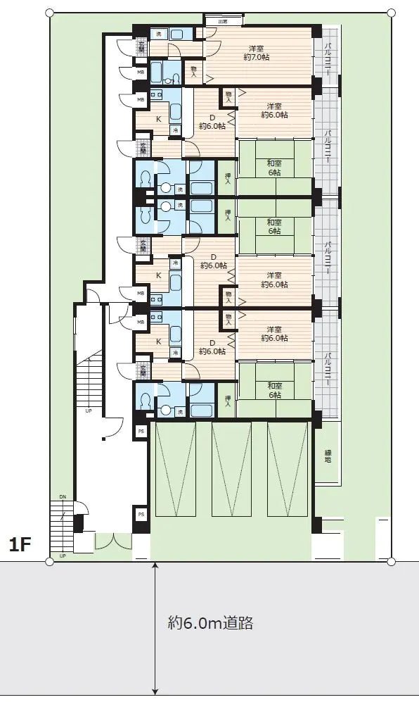 Apartment Building in Koshigaya-shi, Saitama - PDJ Indonesia
