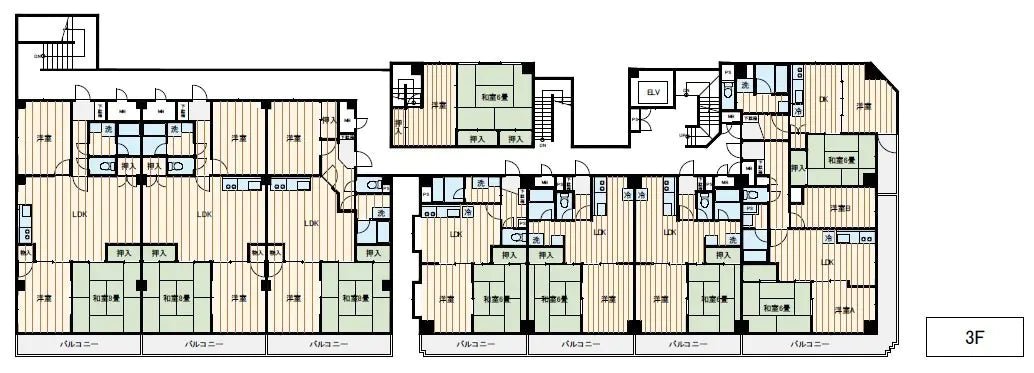 Apartment Building in Koshigaya-shi, Saitama - PDJ Indonesia