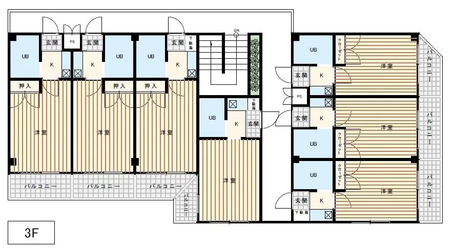 Apartment Building in Koshigaya-shi, Saitama - PDJ Indonesia