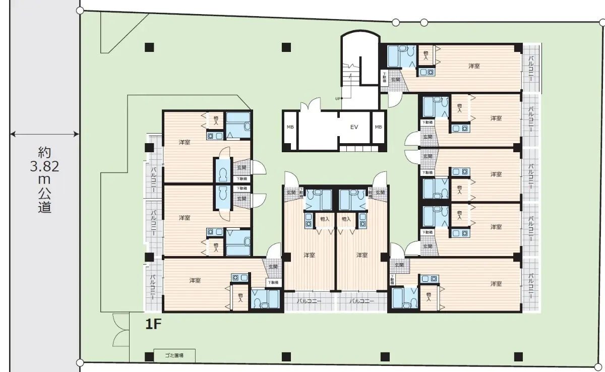 Apartment Building in Mitaka-shi, Tokyo - PDJ Indonesia