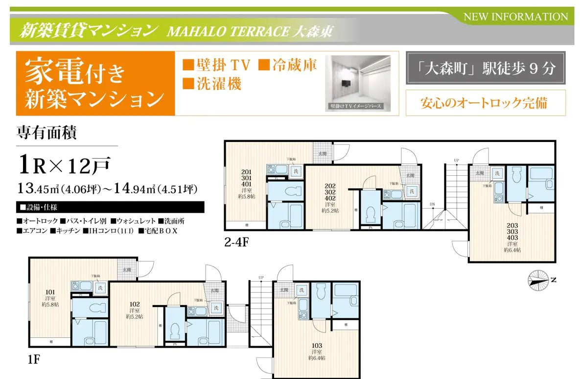 Apartment Building in Ota-ku, Tokyo - PDJ Indonesia