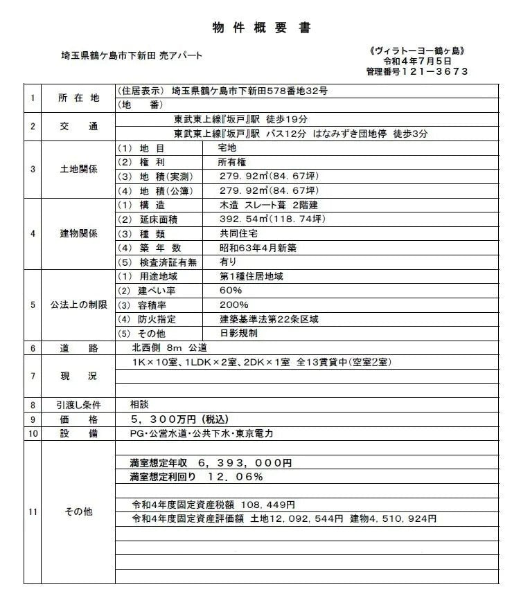 Apartment Building in , Saitama - PDJ Indonesia